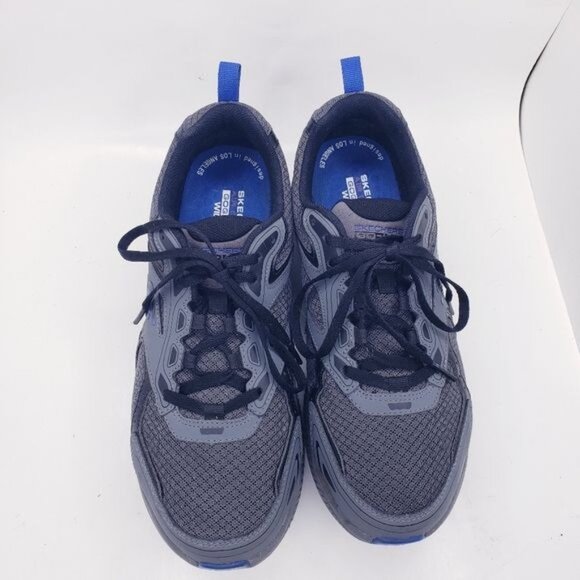 Skechers Gray Go Run Consistent Sneakers Running Shoes Trainers Mens Size 8 Wide - Picture 7 of 14